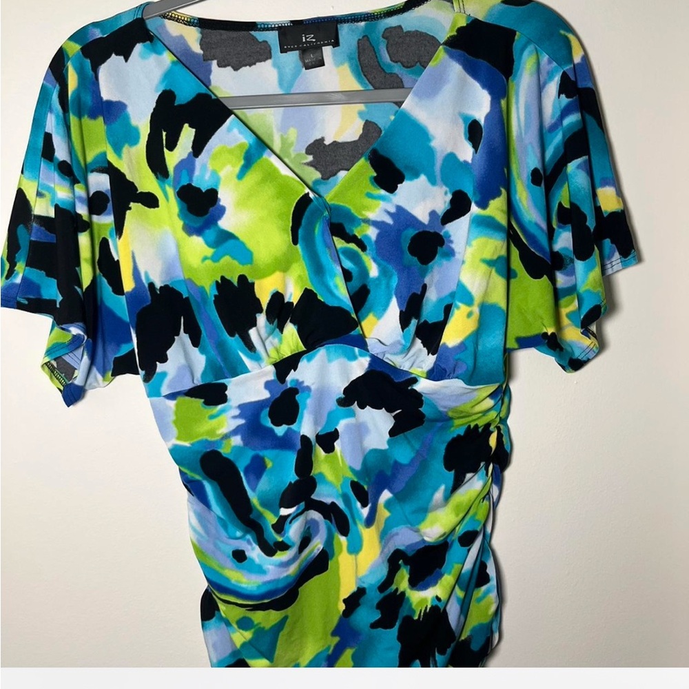 Colorful Abstract Women's Top